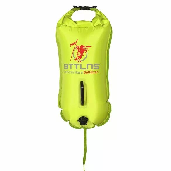 BTTLNS Saferswimmer Zwemboei 28 Liter Poseidon 1.0 Neon Groen 9 BTTLNS Saferswimmer Zwemboei 28 Liter Poseidon 1.0 Neon Groen - Afbeelding 7