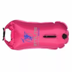 BTTLNS Saferswimmer Zwemboei 28 Liter Poseidon 1.0 Roze -Goedkope Sport Glans Winkel bttlns buoy poseidon pink low 02