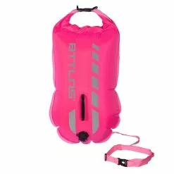 BTTLNS Tethys 1.0 Safeswimmer Zwemboei 35 Liter Roze -Goedkope Sport Glans Winkel bttlns buoy tethys pink low 02