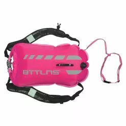 BTTLNS Tethys 1.0 Safeswimmer Zwemboei 35 Liter Roze -Goedkope Sport Glans Winkel bttlns buoy tethys pink low 05