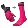 BTTLNS Neopreen Zwemsokken En Zwemhandschoenen Voordeelset Roze -Goedkope Sport Glans Winkel bttlns neoprene accessories combi set 2 pink low