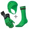 BTTLNS Neopreen Accessoires Voordeelset Groen -Goedkope Sport Glans Winkel bttlns neoprene accessories combi set 3 green low