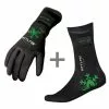 BTTLNS Neopreen Thermal Zwemhandschoenen En Zwemsokken Voordeelset Groen -Goedkope Sport Glans Winkel bttlns neoprene thermal accessories combi set 2 green low