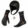 BTTLNS Neopreen Thermal Accessoires Bundel Goud 1 BTTLNS Neopreen Thermal Accessoires Bundel Goud -Goedkope Sport Glans Winkel bttlns neoprene thermal accessories combi set 3 gold low