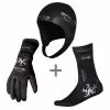 BTTLNS Neopreen Thermal Accessoires Bundel Zilver 1 BTTLNS Neopreen Thermal Accessoires Bundel Zilver -Goedkope Sport Glans Winkel bttlns neoprene thermal accessories combi set 3 silver low