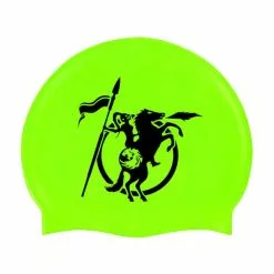 BTTLNS Siliconen Badmuts Neon-groen Absorber 2.0 -Goedkope Sport Glans Winkel bttlns swimcap absorber 20 green black old 04