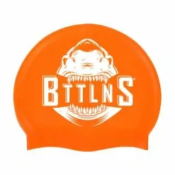 BTTLNS Shark Absorber 2.0 Siliconen Badmuts Neon/oranje 11 BTTLNS Shark Absorber 2.0 Siliconen Badmuts Neon/oranje -Goedkope Sport Glans Winkel bttlns swimcap absorber 20 se orange shark 03