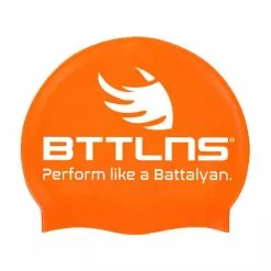 BTTLNS Shark Absorber 2.0 Siliconen Badmuts Neon/oranje 14 BTTLNS Shark Absorber 2.0 Siliconen Badmuts Neon/oranje -Goedkope Sport Glans Winkel bttlns swimcap absorber 20 se orange shark 04