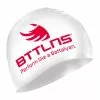 BTTLNS Absorber 2.0 Siliconen Badmuts Wit/rood 2 BTTLNS Absorber 2.0 Siliconen Badmuts Wit/rood -Goedkope Sport Glans Winkel bttlns swimcap absorber 20 white red 01
