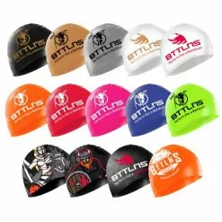 BTTLNS Siliconen Badmuts Prestige Zilver Absorber 2.0 -Goedkope Sport Glans Winkel bttlns swimcaps absorber 20 multi 01 5