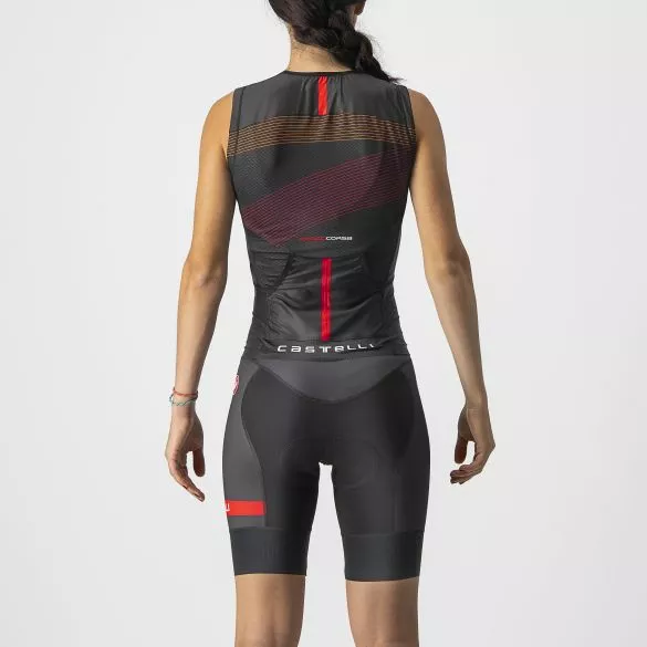 Castelli Free 2 W Tri Singlet Zwart Dames 4 Castelli Free 2 W Tri Singlet Zwart Dames - Afbeelding 2