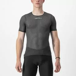 Castelli Pro Mesh 2.0 Korte Mouw Ondershirt Zwart Heren