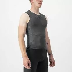 Castelli Pro Mesh 2.0 Mouwloos Ondershirt Zwart Heren