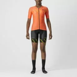 Castelli Free 2 W Tri Short Zwart/groen Dames