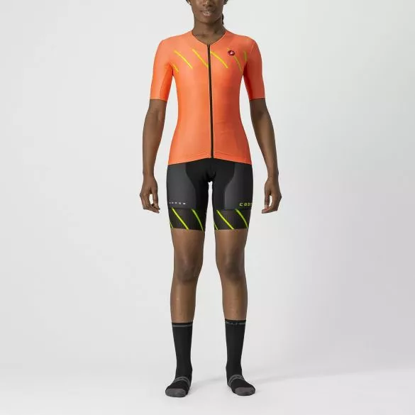 Castelli Free 2 W Tri Short Zwart/groen Dames 3 Castelli Free 2 W Tri Short Zwart/groen Dames