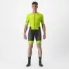 Castelli Free Sanremo 2 Trisuit Korte Mouw Groen/geel Heren -Goedkope Sport Glans Winkel castelli free sanremo 2 suit heren 8620092 383 01