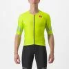 Castelli Free Speed 2 Race Tri Top Groen/geel Heren