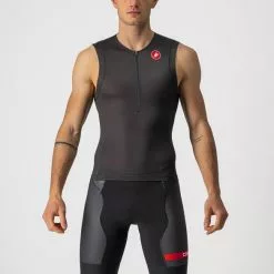 Castelli Free Tri 2 Mouwloos Top Zwart Heren