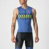 Castelli Free Tri 2 Mouwloos Top Blauw Heren -Goedkope Sport Glans Winkel castelli free tri 2 mouwloos 22091 417 01