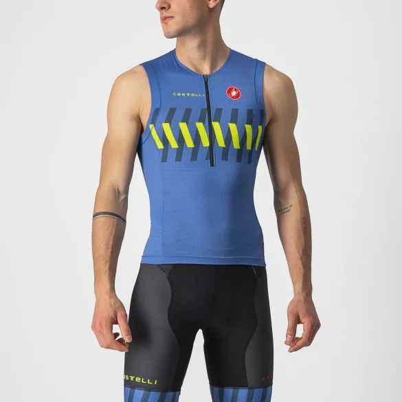 Castelli Free Tri 2 Mouwloos Top Blauw Heren 3 Castelli Free Tri 2 Mouwloos Top Blauw Heren