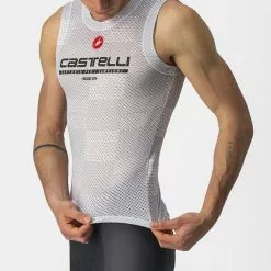Castelli Pro Mesh BL Mouwloos Ondershirt Zilvergrijs Heren 9 Castelli Pro Mesh BL Mouwloos Ondershirt Zilvergrijs Heren -Goedkope Sport Glans Winkel castelli pro mesh zilvergrijs 22033 870 03