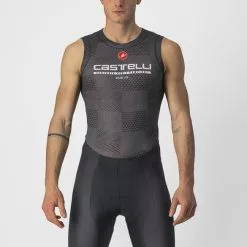 Castelli Pro Mesh BL Mouwloos Ondershirt Zwart Heren