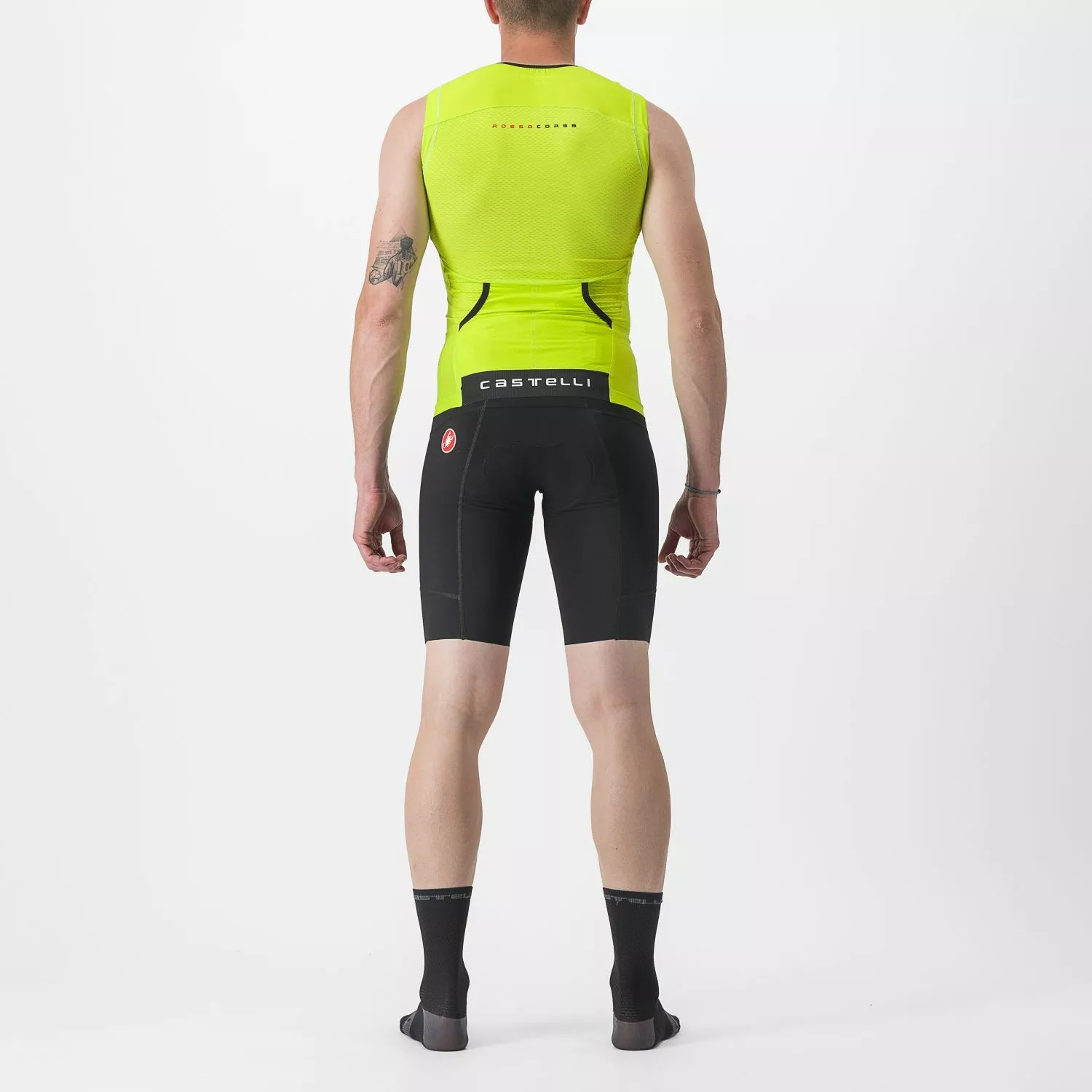 Castelli Ride-Run Short Zwart Heren 4 Castelli Ride-Run Short Zwart Heren - Afbeelding 2