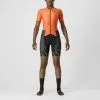 Castelli Free Sanremo 2 W Trisuit Korte Mouwen Oranje Dames