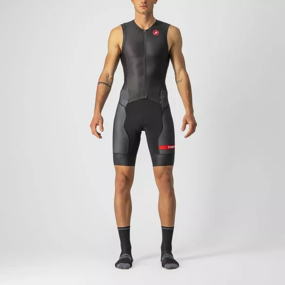 Castelli Free Sanremo 2 Trisuit Mouwloos Zwart Heren 3 Castelli Free Sanremo 2 Trisuit Mouwloos Zwart Heren