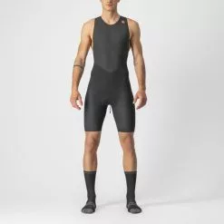 Castelli Elite Speed Suit Mouwloos Zwart Heren