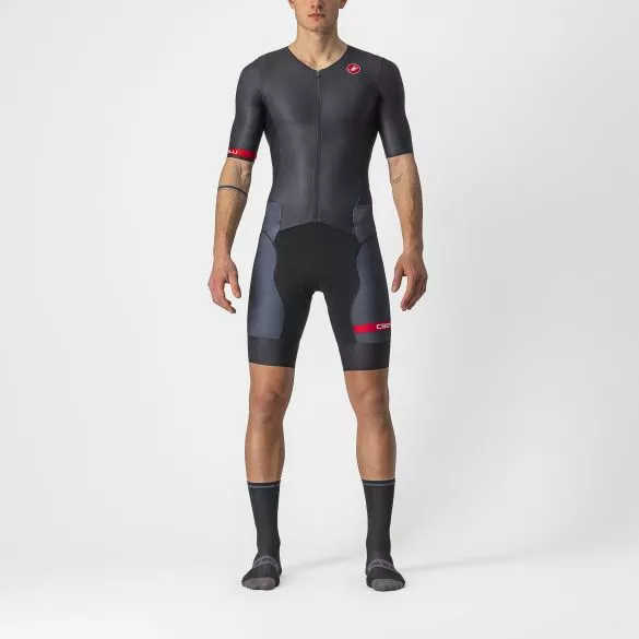 Castelli Free Sanremo 2 Trisuit Korte Mouw Zwart Heren 3 Castelli Free Sanremo 2 Trisuit Korte Mouw Zwart Heren