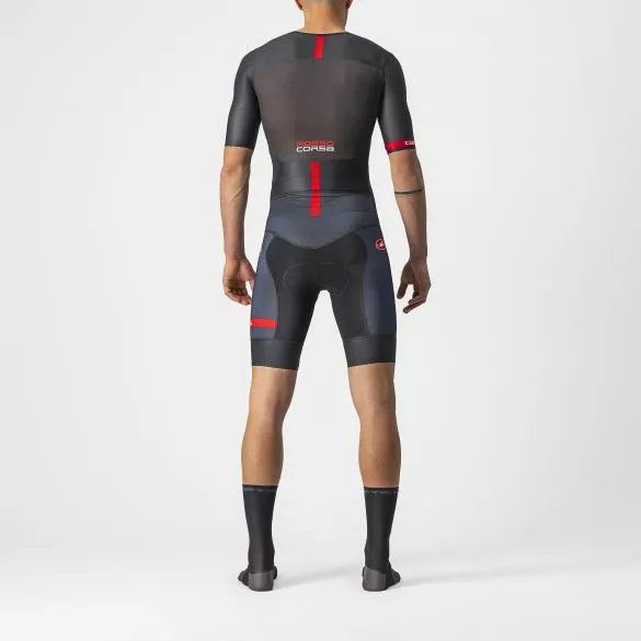 Castelli Free Sanremo 2 Trisuit Korte Mouw Zwart Heren 4 Castelli Free Sanremo 2 Trisuit Korte Mouw Zwart Heren - Afbeelding 2