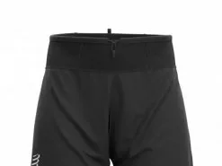 Compressport Trail Racing Compressie Short Zwart Heren -Goedkope Sport Glans Winkel compressport black trail shorts 03