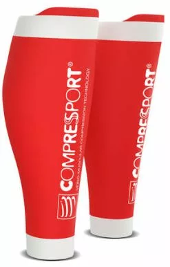 Compressport R2 V2 Compressie Tubes Rood