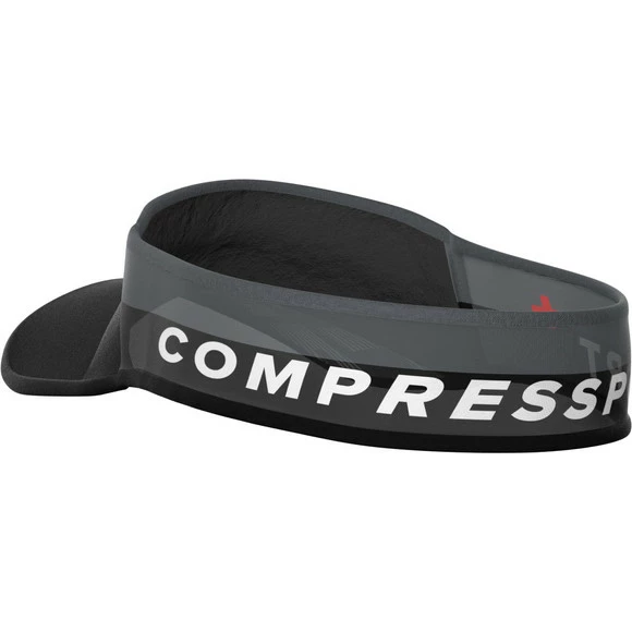Compressport Ultralight Hardloop Visor Zwart 4 Compressport Ultralight Hardloop Visor Zwart - Afbeelding 2