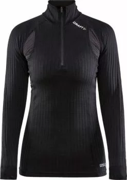Craft Active Extreme X Zip Ondershirt Lange Mouw Zwart Dames