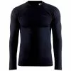Craft Advanced Warm Fuseknit Intensity Ondershirt Lange Mouw Zwart Heren