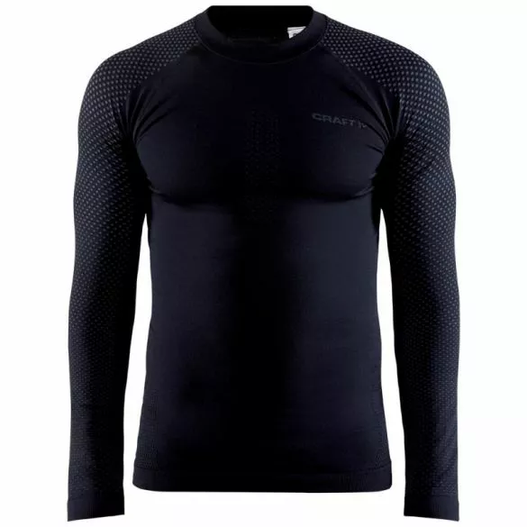 Craft Advanced Warm Fuseknit Intensity Ondershirt Lange Mouw Zwart Heren 3 Craft Advanced Warm Fuseknit Intensity Ondershirt Lange Mouw Zwart Heren