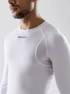Craft Active Extreme X RN Ondershirt Lange Mouw Wit Heren -Goedkope Sport Glans Winkel craft baselayer heren active extreme x cn ls 1909679 900000 06