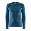 Craft Core Dry Active Comfort Shirt Lange Mouw Blauw Heren