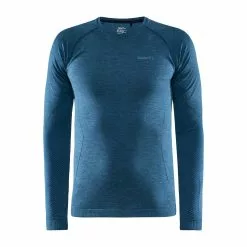 Craft Core Dry Active Comfort Shirt Lange Mouw Blauw Heren