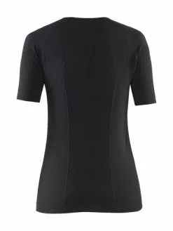 Craft Cool Intensity Korte Mouw Ondershirt Zwart Dames -Goedkope Sport Glans Winkel craft cool intensity singlet roundneck short sleeve dames zwart back