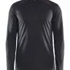 Craft Eaze Half Zip Lange Mouw Hardloopshirt Nacht Zwart Heren -Goedkope Sport Glans Winkel craft eaze half zip zwart heren 1907743 999000 1