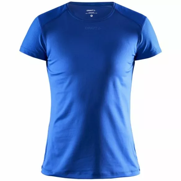 Craft Essence Slim Hardloopshirt SS Blauw Dames 3 Craft Essence Slim Hardloopshirt SS Blauw Dames