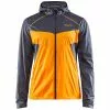 Craft Charge Light Fietsjack LS Grijs/oranje Heren