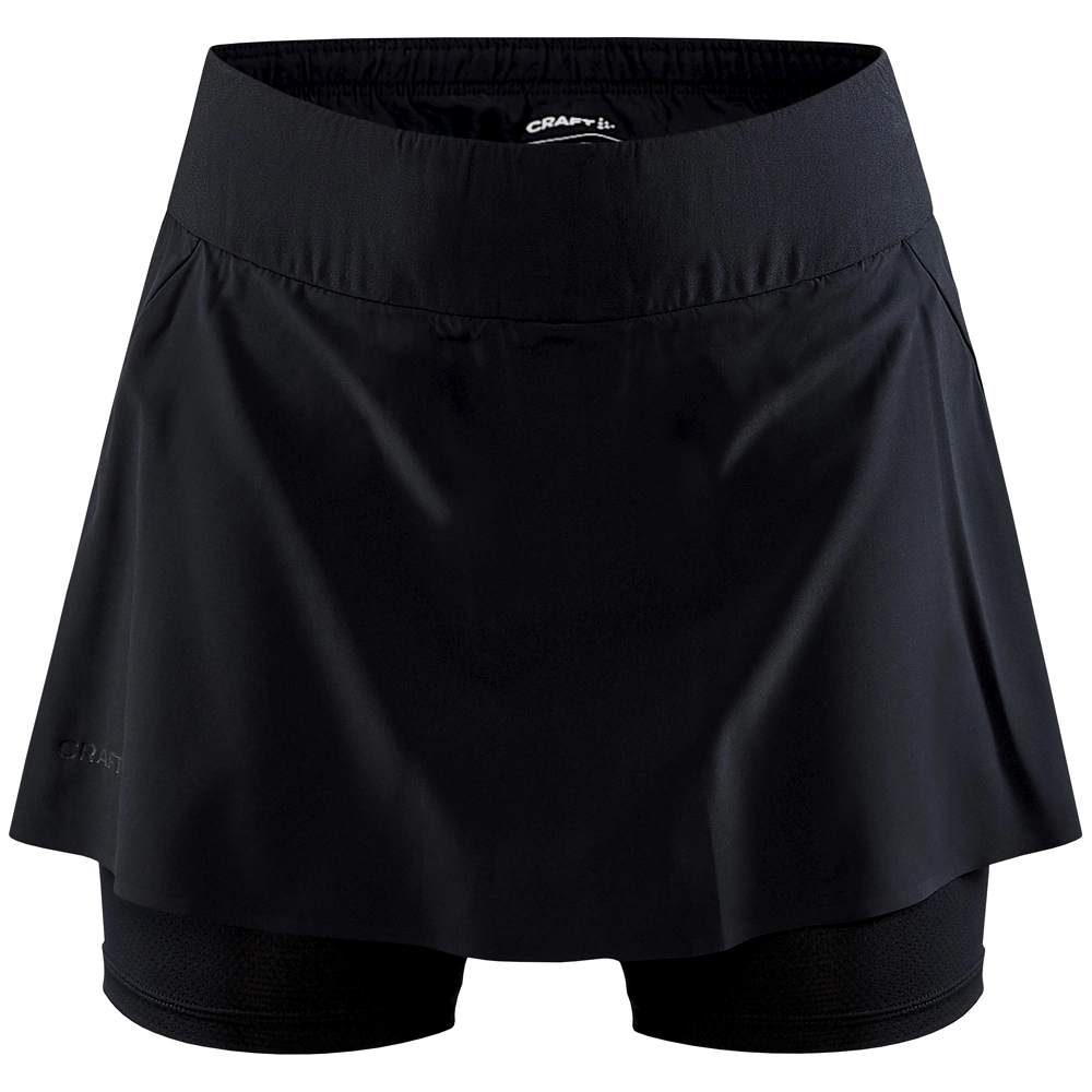 Craft PRO Hypervent 2in1 Skirt Zwart Dames 3 Craft PRO Hypervent 2in1 Skirt Zwart Dames