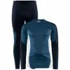 Craft Core Dry Thermo Onderkleding Set Blauw Heren -Goedkope Sport Glans Winkel craft heren winter 2021 1909707 396676 001