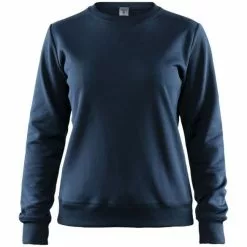 Craft Leisure Vrijetijdssweater Crewneck Blauw Dames