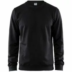 Craft Leisure Vrijetijdssweater Crewneck Zwart Heren