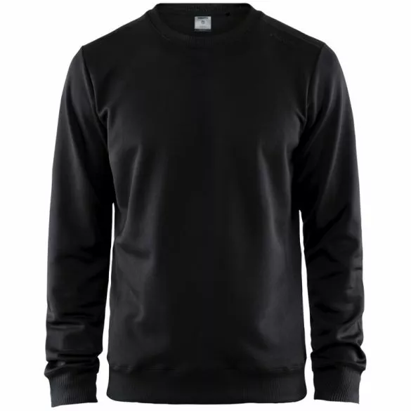 Craft Leisure Vrijetijdssweater Crewneck Zwart Heren 3 Craft Leisure Vrijetijdssweater Crewneck Zwart Heren